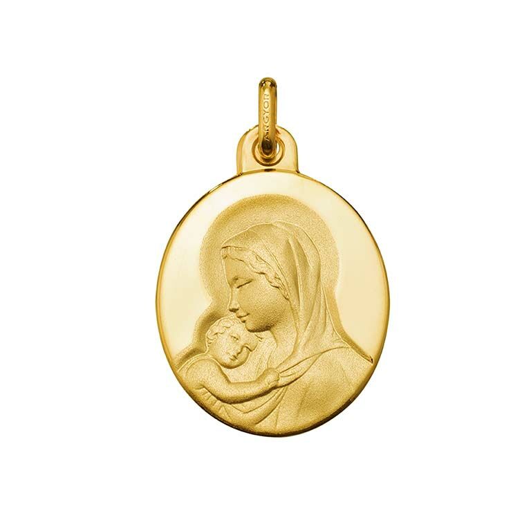 Medalla Virgen con Niño -18_1070235
