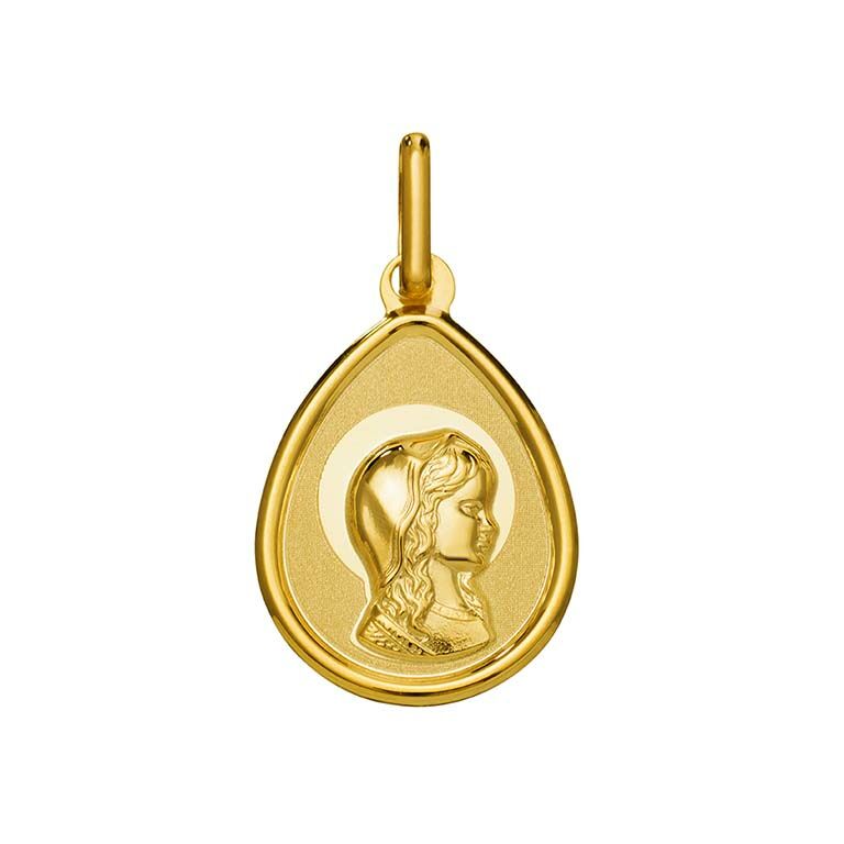 Medalla Virgen Marí­a Oro Amarillo 18 kilates - Argyor 18_1901175