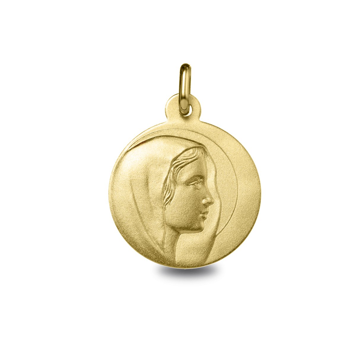 Medalla Virgen Marí­a Oro Amarillo 9 kilates - Argyor 9_1608282