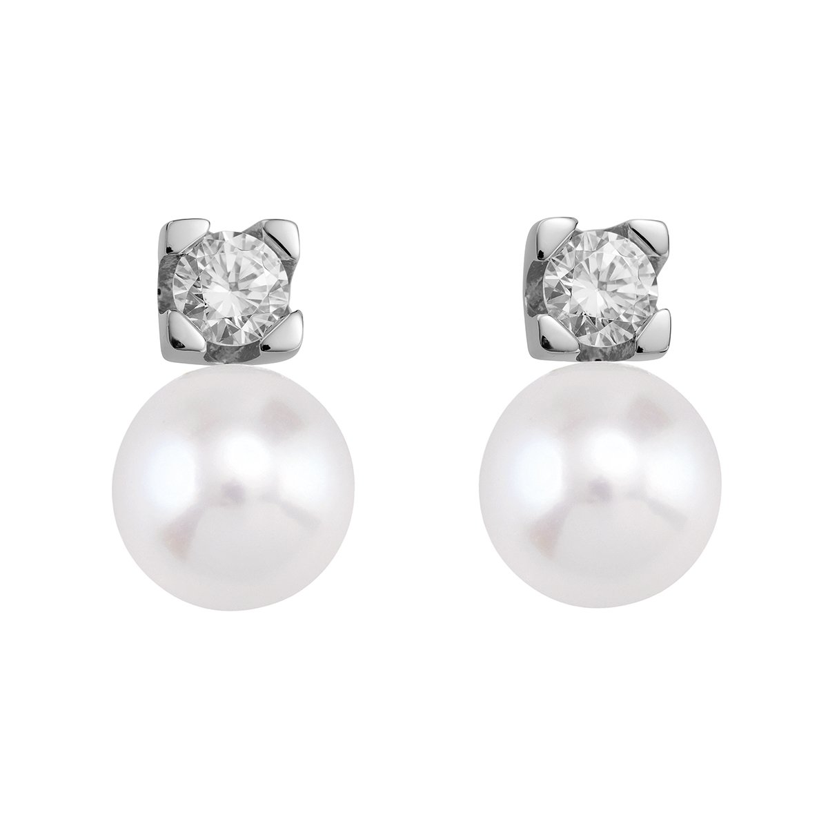 Pendientes platino diamantes y perlas-PT_75B0103P