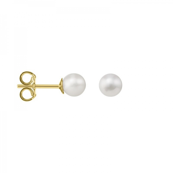 Pendientes de Mujer Perlas 4mm Plata dorada 925 - Argyor AG_6A8307303A